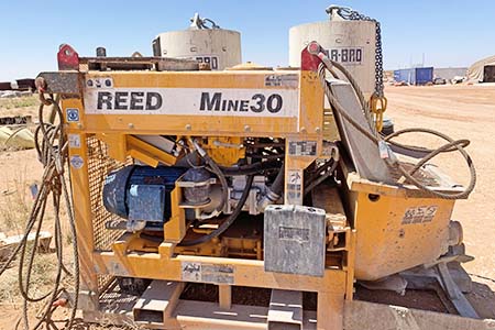 2016 Reed Mine30 Concrete Line Pump 